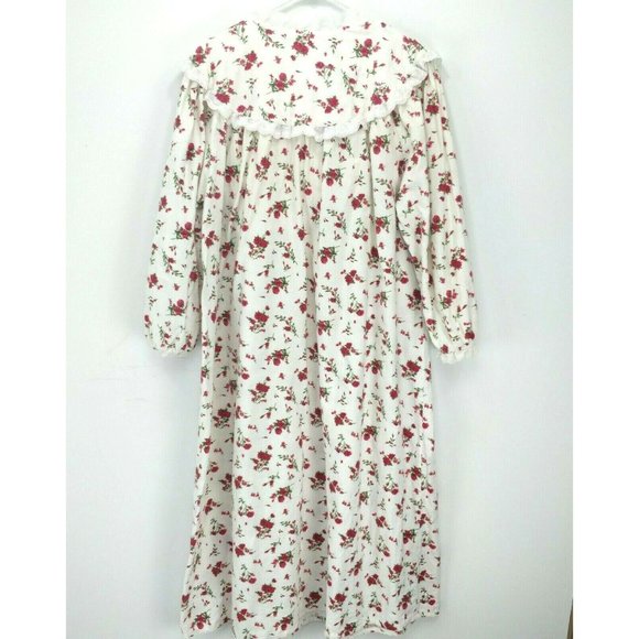 Authentic Country Cottons Victorias Secret Cottagecore Long Nightgown  Size-M /L - Picture 2 of 8